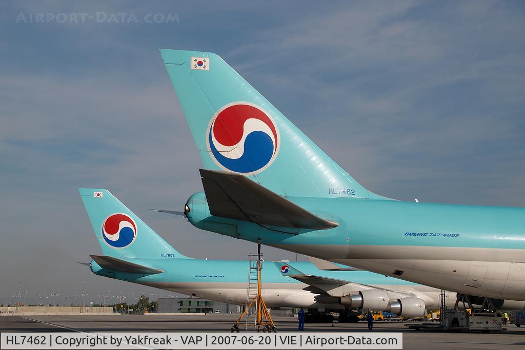 HL7462, 1997 Boeing 747-4B5F/SCD C/N 26406, Korean Air Boeing 747-400