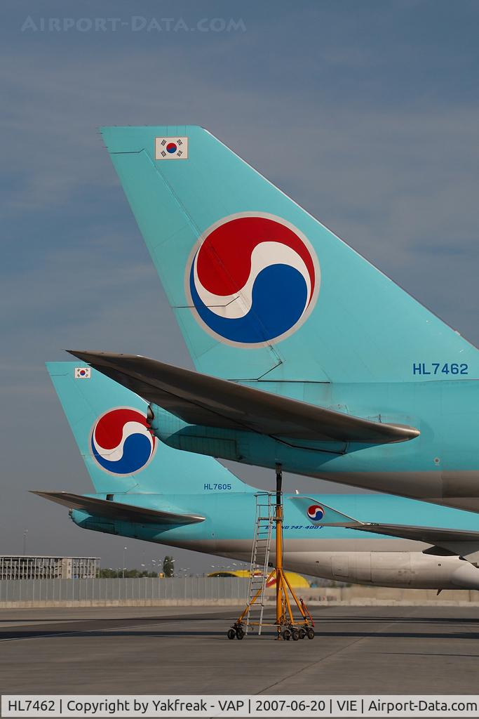 HL7462, 1997 Boeing 747-4B5F/SCD C/N 26406, Korean Air Boeing 747-400