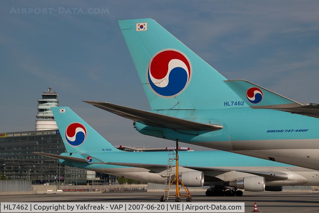 HL7462, 1997 Boeing 747-4B5F/SCD C/N 26406, Korean Air Boeing 747-400
