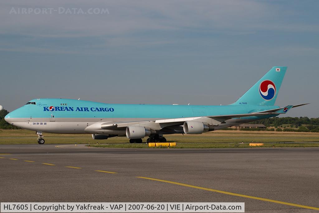HL7605, 2006 Boeing 747-4B5ERF C/N 35526, Korean Air Boeing 747-400