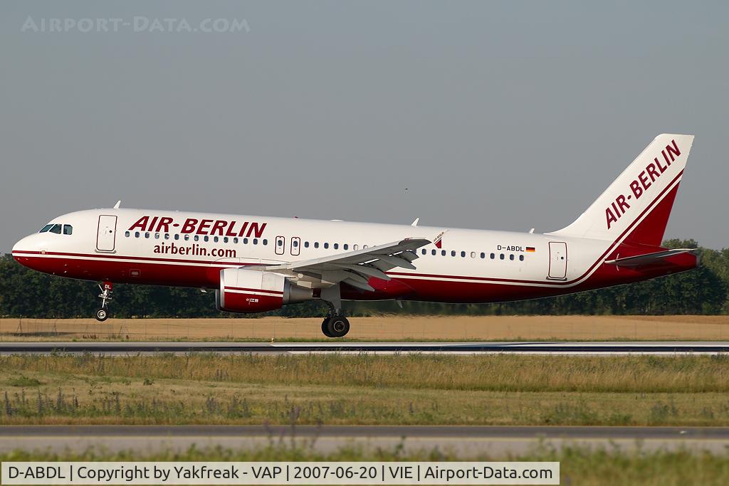 D-ABDL, 2006 Airbus A320-214 C/N 2991, Air Berlin Airbus 320