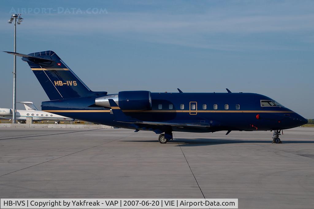 HB-IVS, 1994 Canadair Challenger 601-3R (CL-600-2B16) C/N 5166, Jetclub Challenger