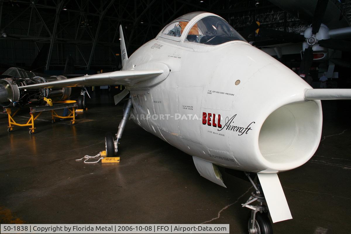 50-1838, 1950 Bell X-5 C/N Not found 50-1838, X-5