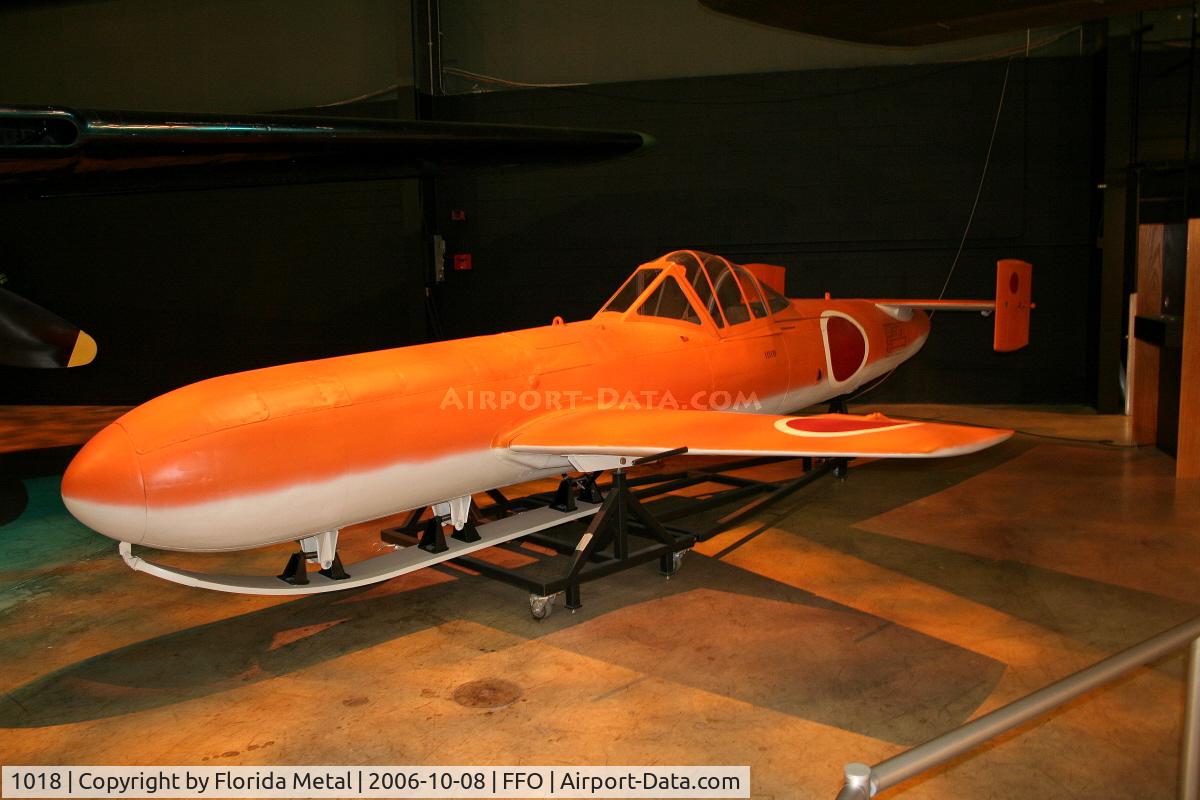 1018, 1945 Yokosuka MXY7-K1 Ohka II C/N Not found 1018, MXY7-K1