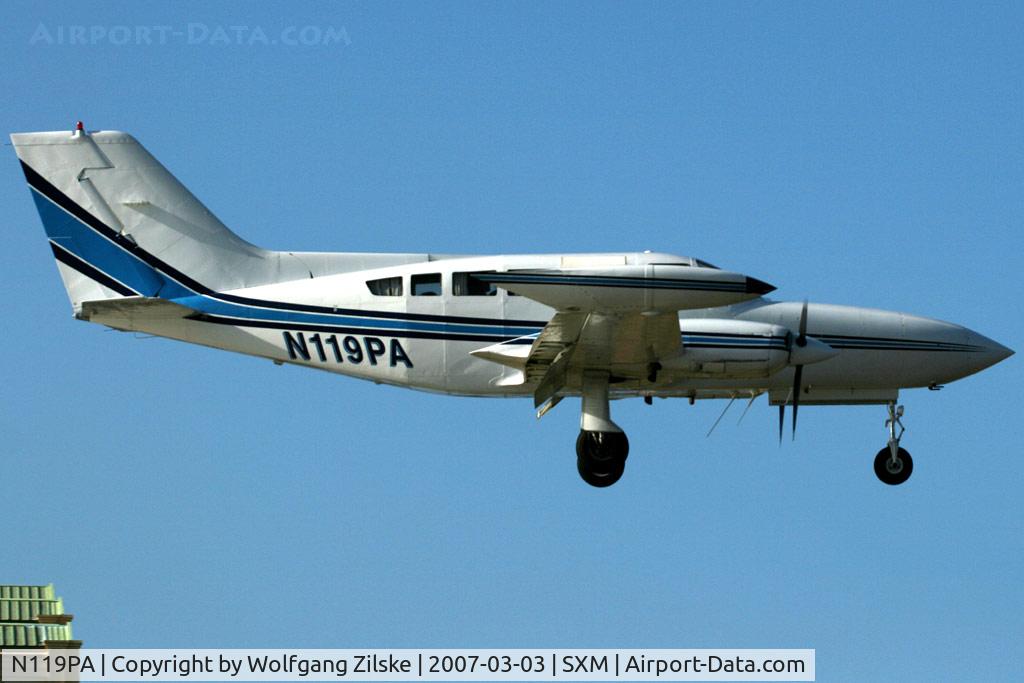 N119PA, 1974 Cessna 402B C/N 402B0610, visitor
