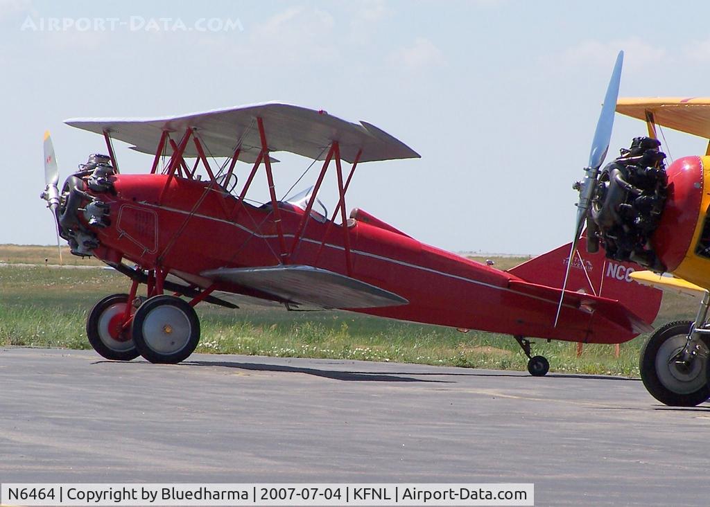 N6464, 1928 Curtiss-Wright Travel Air 4000 C/N 785, Parked