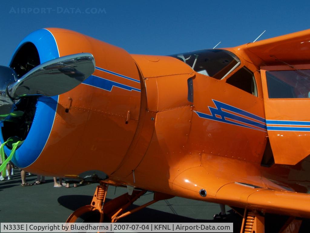 N333E, 1943 Beech D17S Staggerwing C/N 4878, Front Port Side Detail