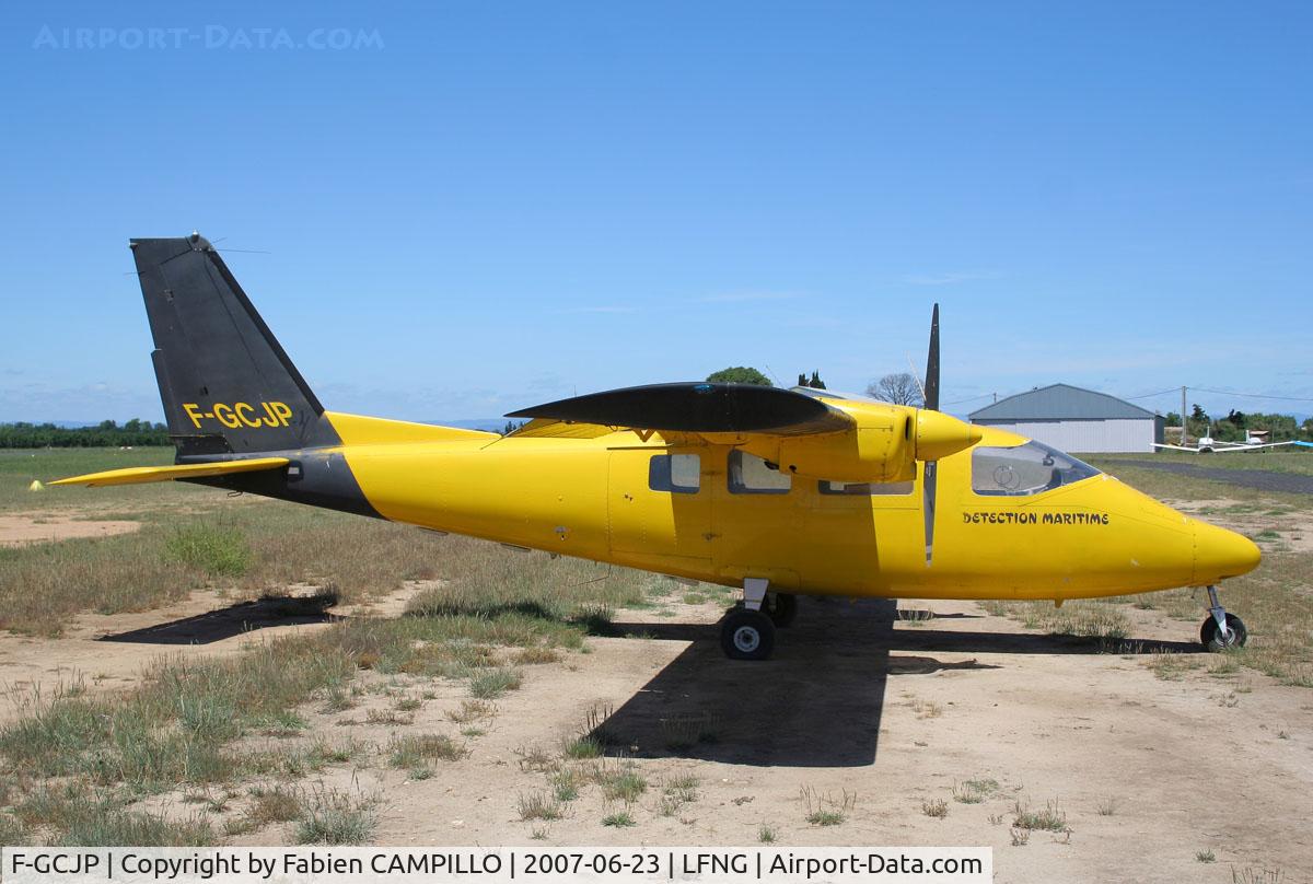 F-GCJP, Partenavia P-68B C/N 190, Montpellier Candillargues (LFNG)