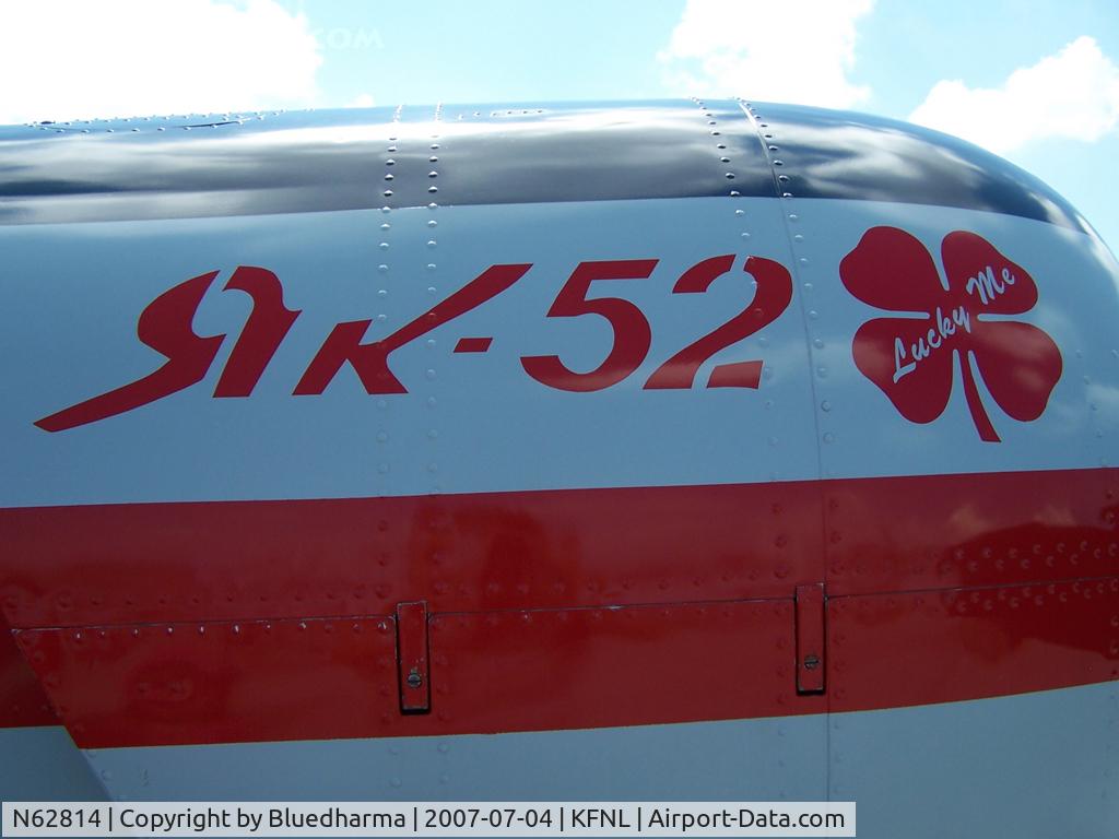 N62814, 1985 Yakovlev Yak-52 C/N 855706, Nose Art Detail