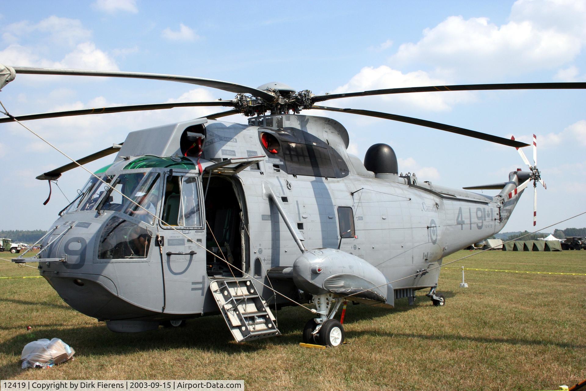 12419, United Aircraft of Canada CH-124A Sea King C/N 61285, Seaking Carp Air Show 2005