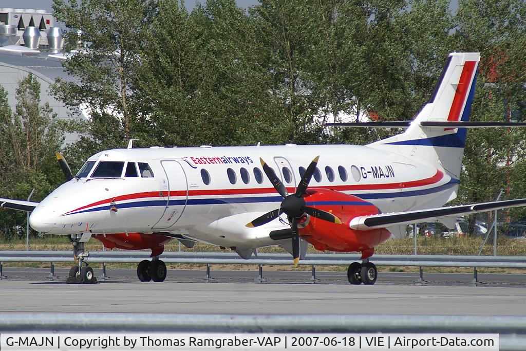 G-MAJN, 1993 British Aerospace Jetstream 41 C/N 41014, Eastern Airways BAe Jetsream 41