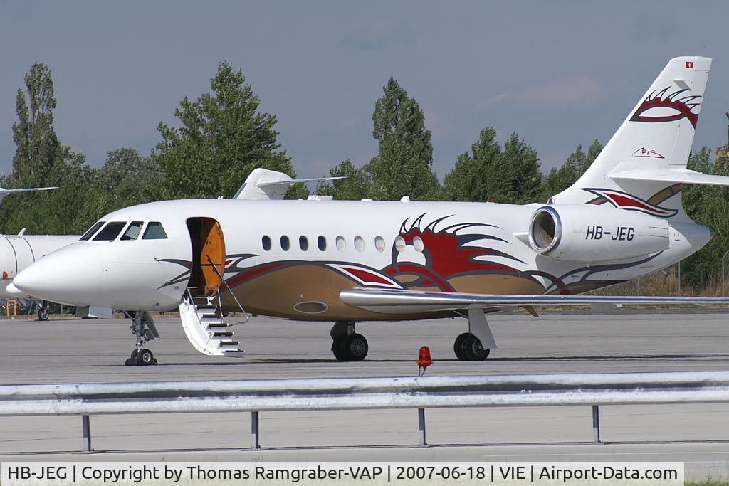 HB-JEG, 2004 Dassault Falcon 2000EX C/N 34, Michael Schumacher Dassault Falcon 2000