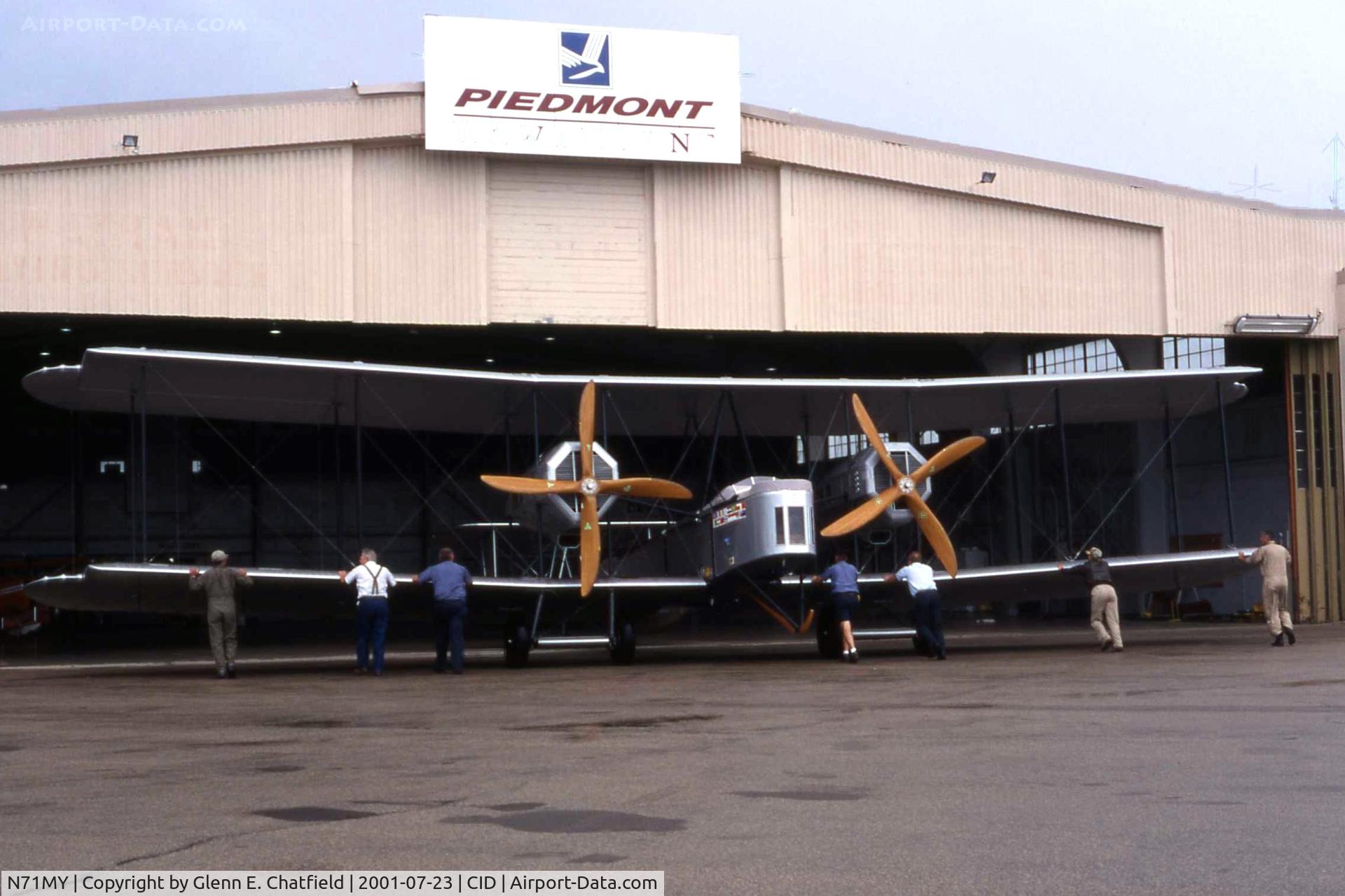 N71MY, 1994 Vickers FB-27A Vimy (replica) C/N 01, Just passing through