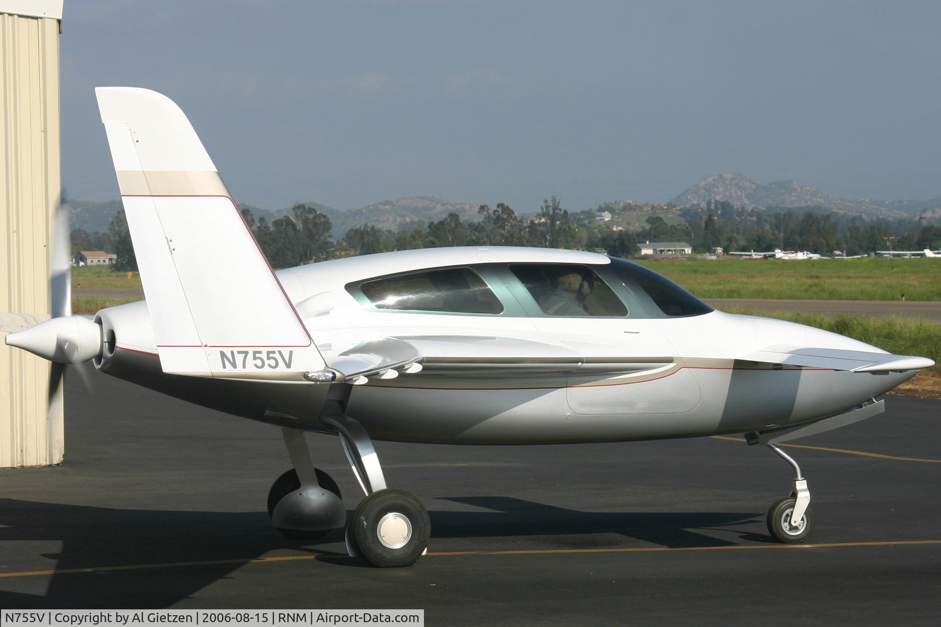 N755V, 2006 Velocity Velocity RG C/N DMO408, Velocity; 3-rotor rotary engine