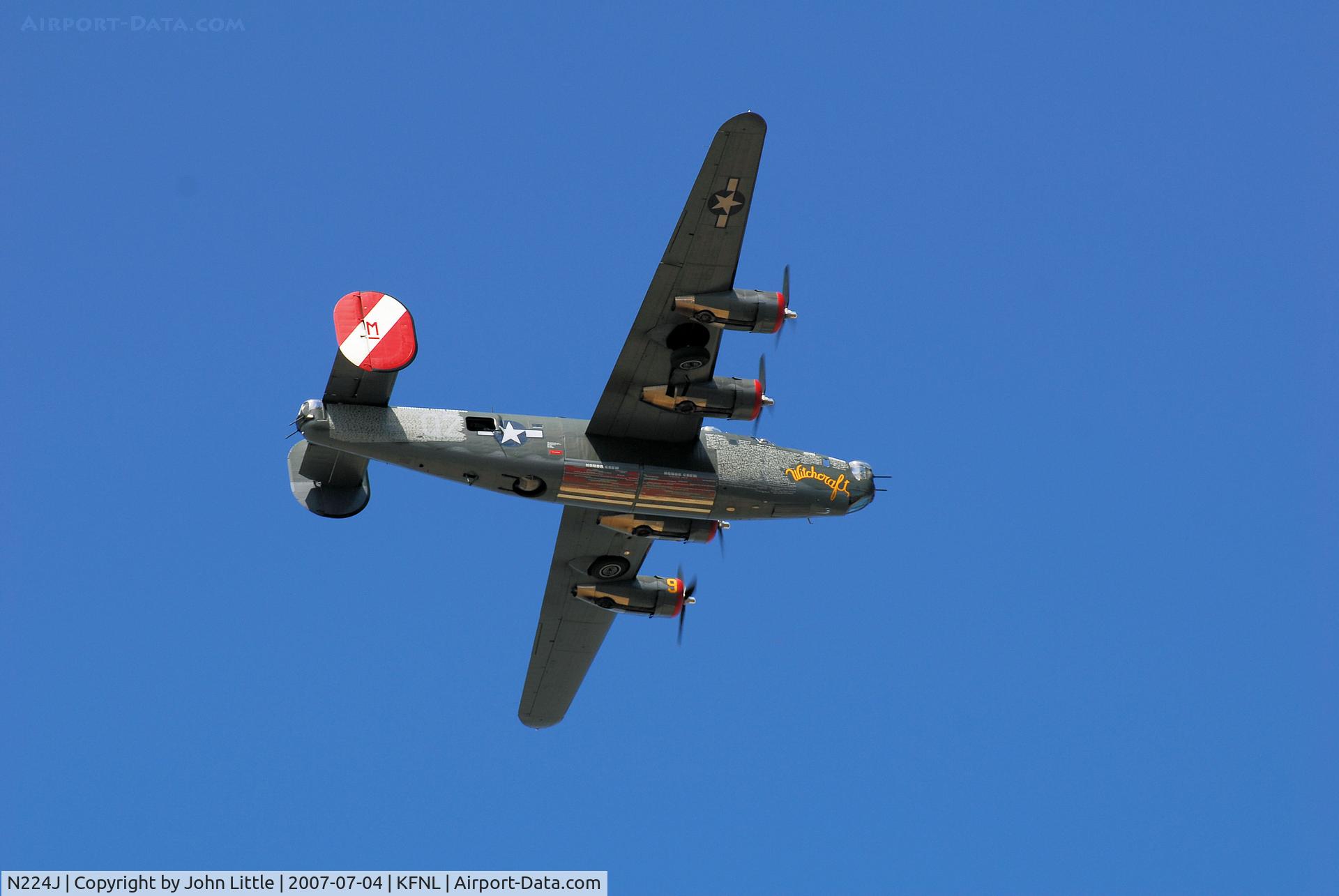 N224J, 1944 Consolidated B-24J-85-CF Liberator C/N 1347 (44-44052), B-24 Fly By - Wings Of Freedom