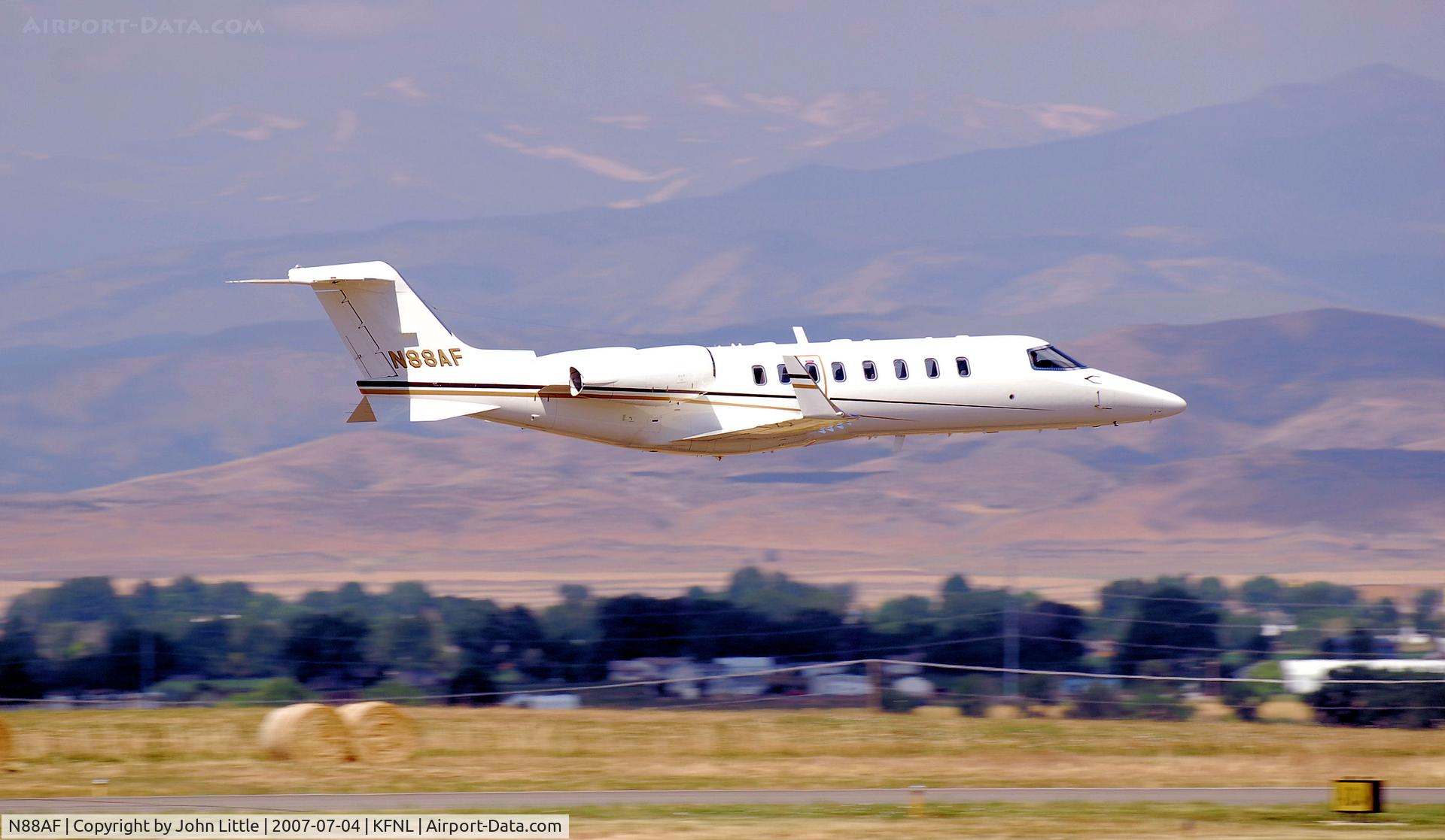 N88AF, Learjet 45 C/N 205, Keeping it Low and Fast, Lear Fly-By