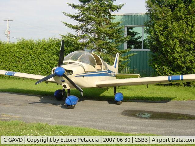 C-GAVD, 1979 Zenair CH-300 Tri-Z C/N 3-413, AVD parked at CSB3