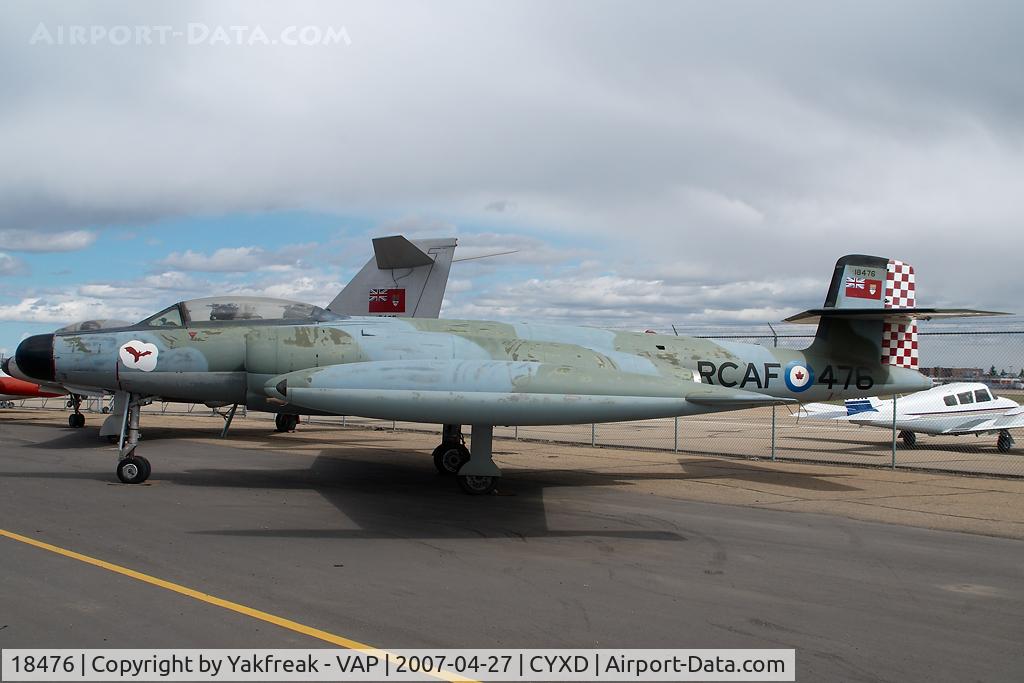 18476, Avro Canada CF-100 Mk.5 Canuck C/N 376, Canadian AF Avro CF-100