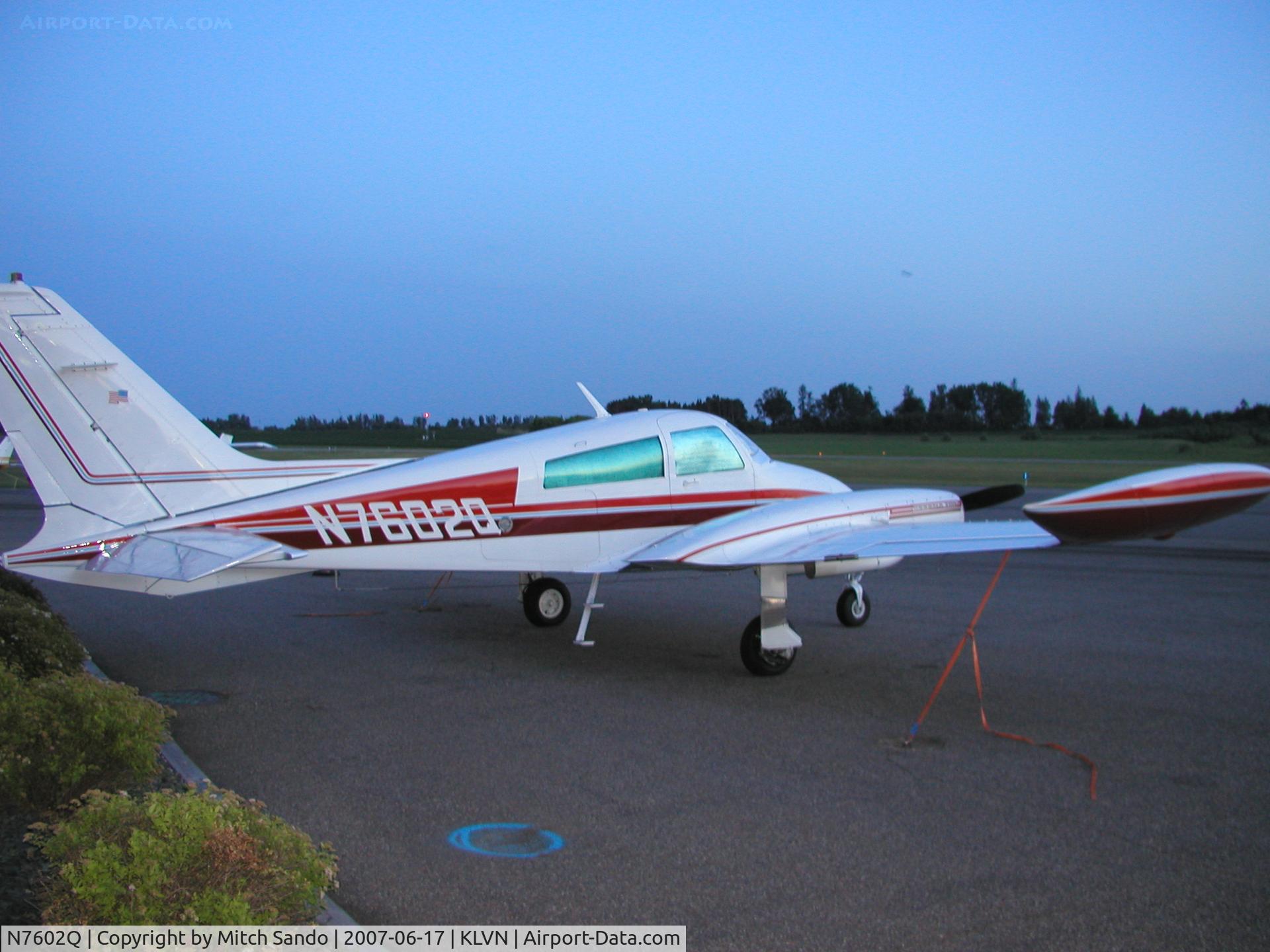 N7602Q, 1970 Cessna 310Q C/N 310Q0102, Cessna 310