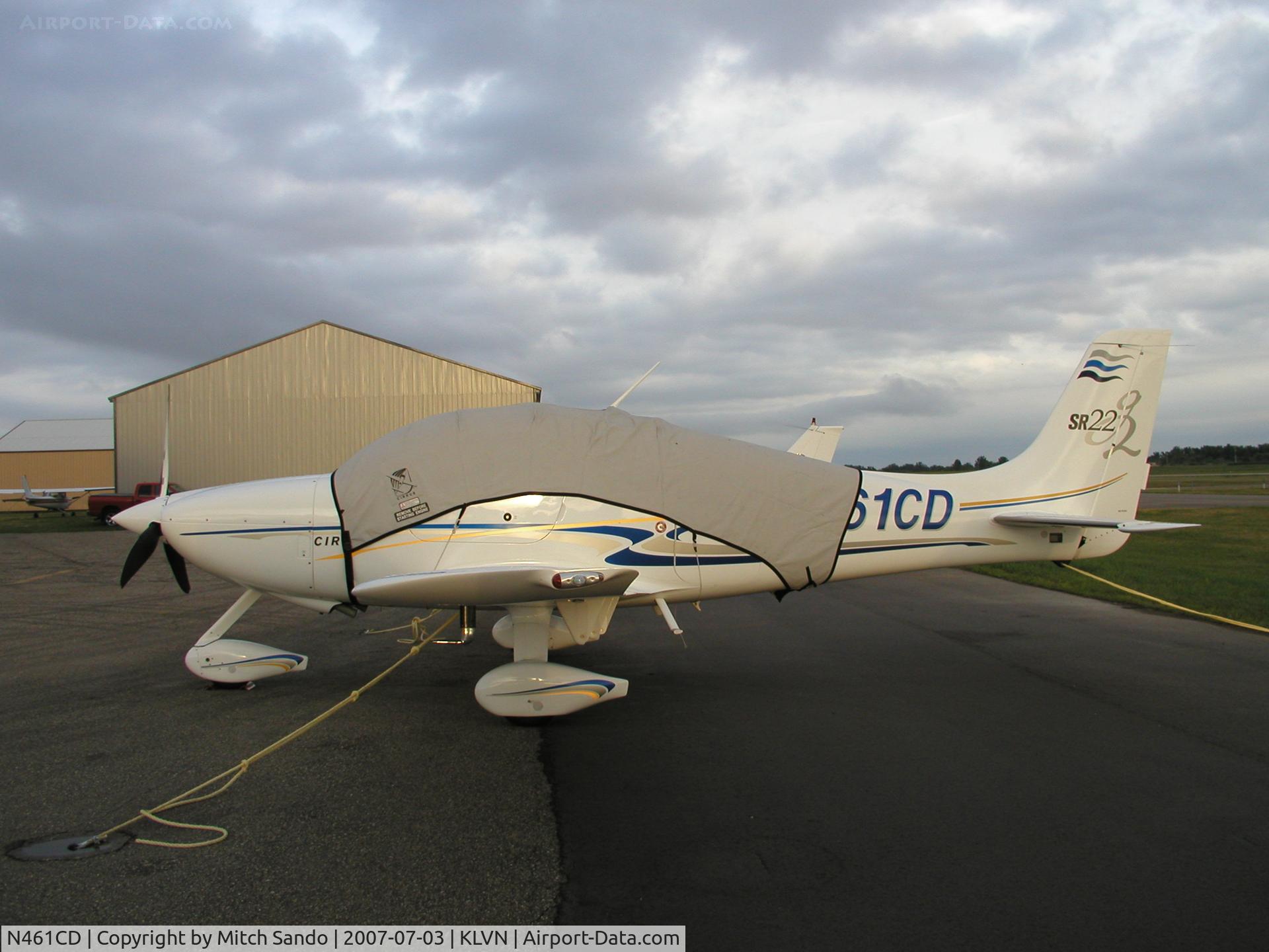 N461CD, 2004 Cirrus SR22 C/N 1189, This SR22 recently came in from Baraboo (DLL).