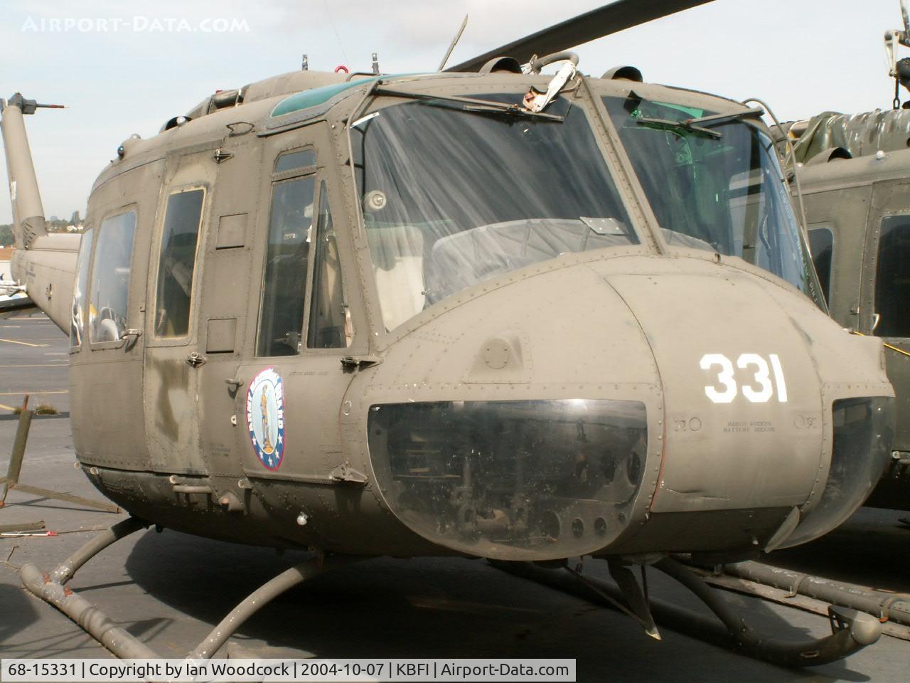 68-15331, 1968 Bell UH-1H Iroquois C/N 10261, Bell UH-1H/Boeing Field,Seattle