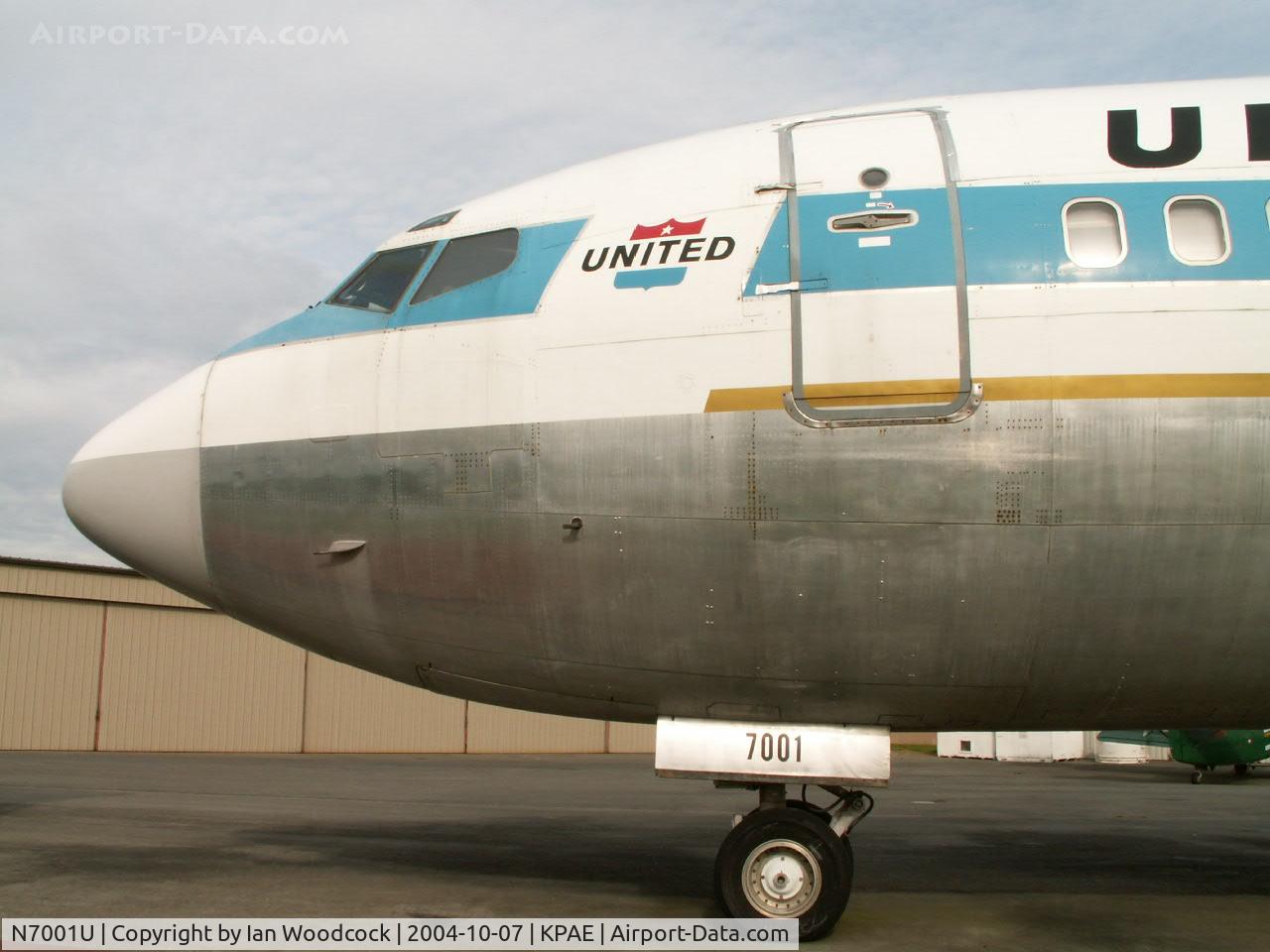 N7001U, 1963 Boeing 727-22 C/N 18293, B727-22/Everett-Paine Field,Washington
