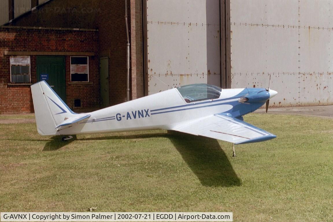 G-AVNX, 1967 Sportavia-Putzer Fournier RF-4D, c/n 4026, RF4D at Bicester airfield