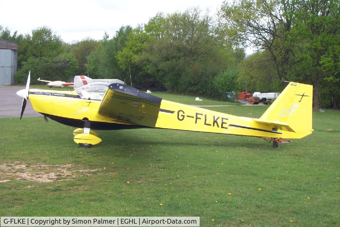 G-FLKE, 2001 Scheibe SF-25C Falke C/N 44673, SF25C at Lasham airfield