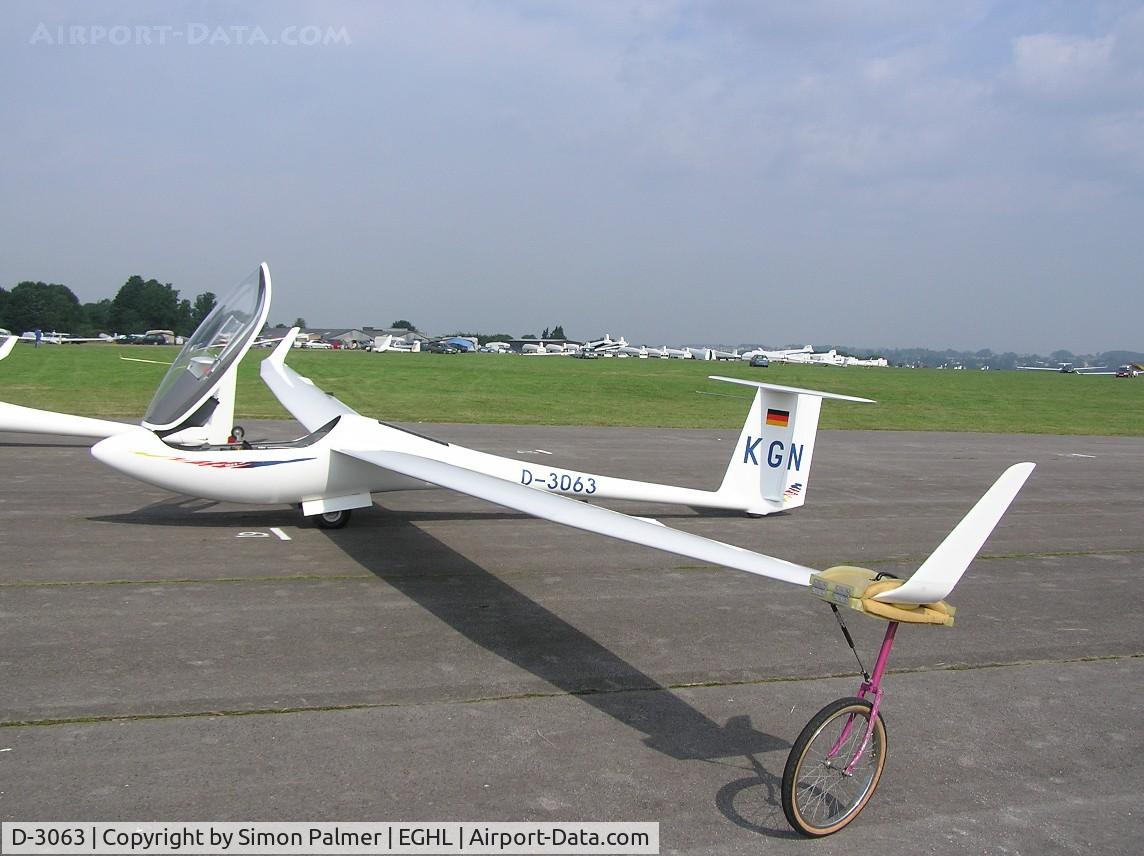 D-3063, Schleicher ASW-28 C/N Not found D-3063, Schleicher ASW28 at Lasham