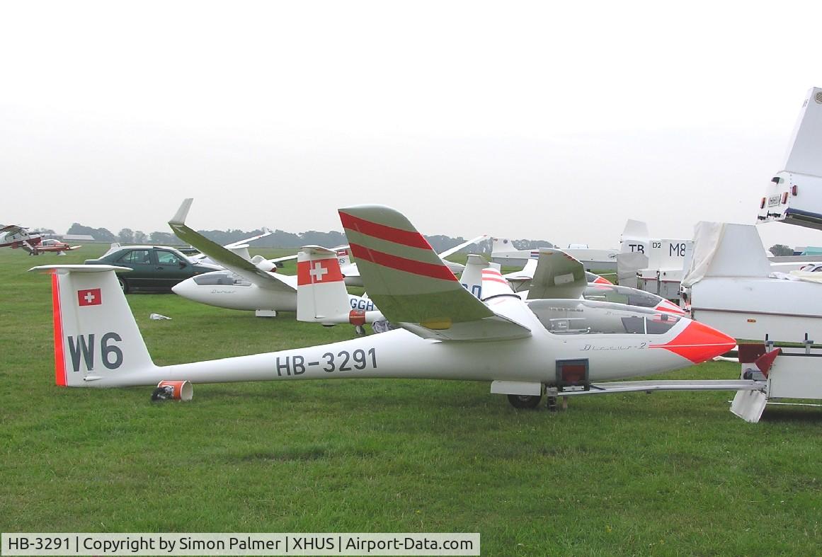 HB-3291, 1999 Schempp-Hirth Discus 2b C/N 44, Schempp-Hirth Discus 2b at Husbands Bosworth