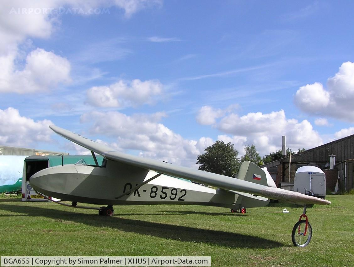 BGA655, Zlin Z-24 Krajanek C/N 101, Zlin Z24 Krajanek