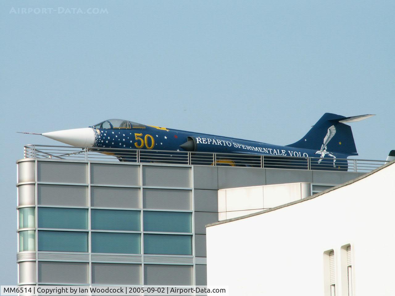 MM6514, Fiat F-104G Starfighter C/N 683-6514, Lockheed RF-104G/Preserved/Villafranca