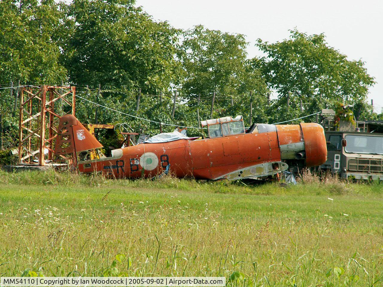MM54110, North American T-6D/G C/N Not found MM54110, North American T-6G/Stored/San Possidonio