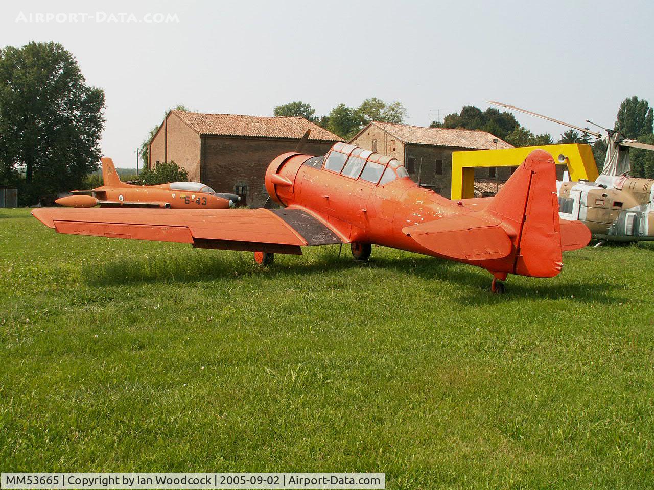 MM53665, North American T-6G Texan C/N Not found MM53665, North American T-6G/Preserved/San Possidonio