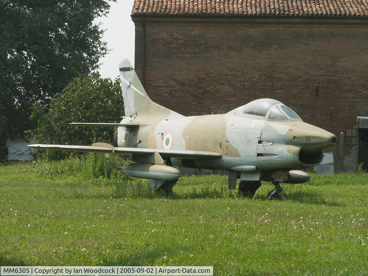 MM6305, Fiat G-91R/1A C/N 169, Fiat G-91 R-1A/Preserved/San Possidonio