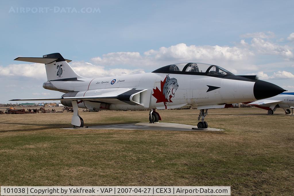 101038, 1957 McDonnell CF-101B Voodoo C/N 546, Canadian AF Canadair CF101 Vodoo