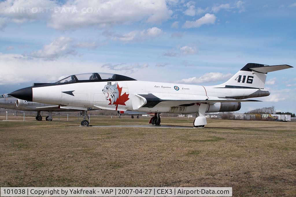 101038, 1957 McDonnell CF-101B Voodoo C/N 546, Canadian AF Canadair CF101 Vodoo
