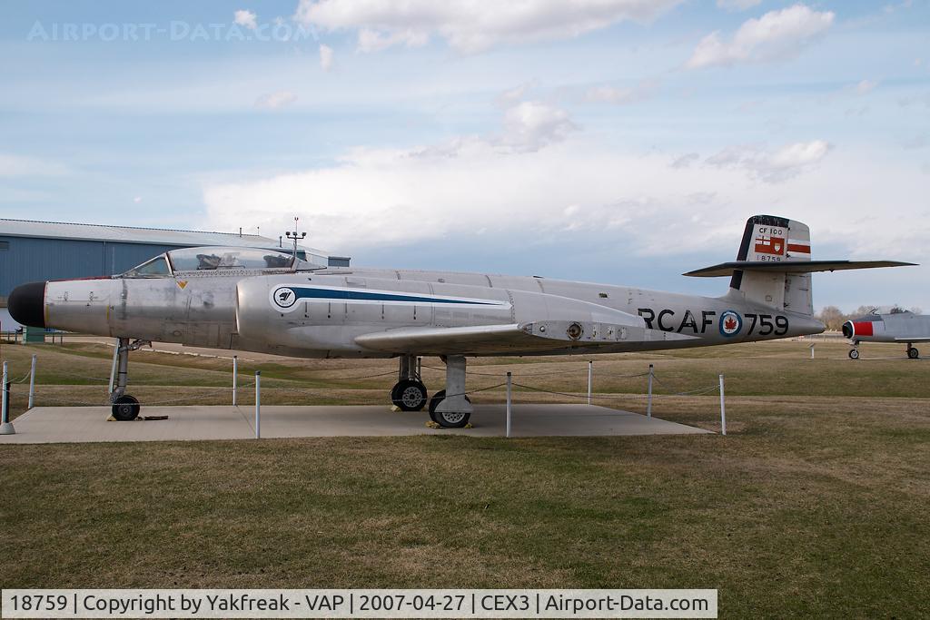 18759, Avro Canada CF-100 Mk.5 Canuck C/N 659, Canadian AF Avro CF-100