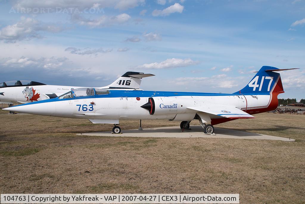 104763, Canadair CF-104 Starfighter C/N 683A-1063, Canadian AF Lockheed F104 Starfighter