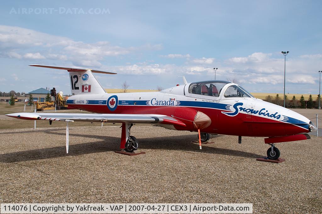 114076, Canadair CT-114 Tutor C/N 1076, Canadian AF Canadair CT114