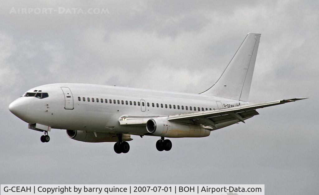 G-CEAH, 1975 Boeing 737-229 C/N 21135, EUROPEAN 737-200