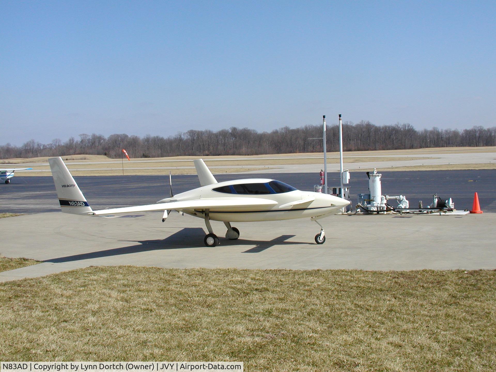 N83AD, 2000 Velocity Velocity RG C/N DMO231, Taken at Clark County Airport (JVY)