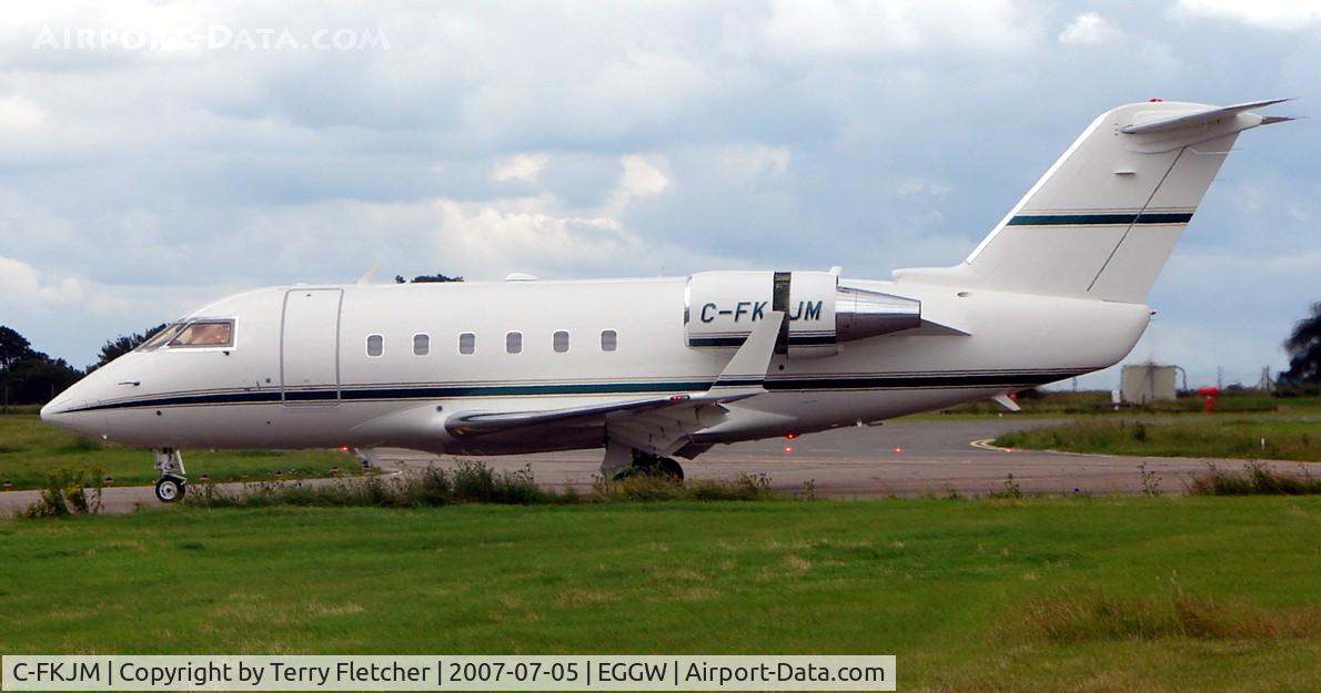 C-FKJM, 1983 Canadair Challenger 601 (CL-600-2A12) C/N 3012, Challenger CL601