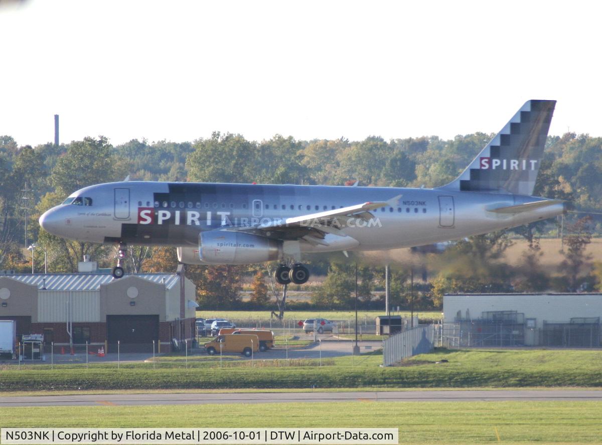 N503NK, 2005 Airbus A319-132 C/N 2470, Spirit