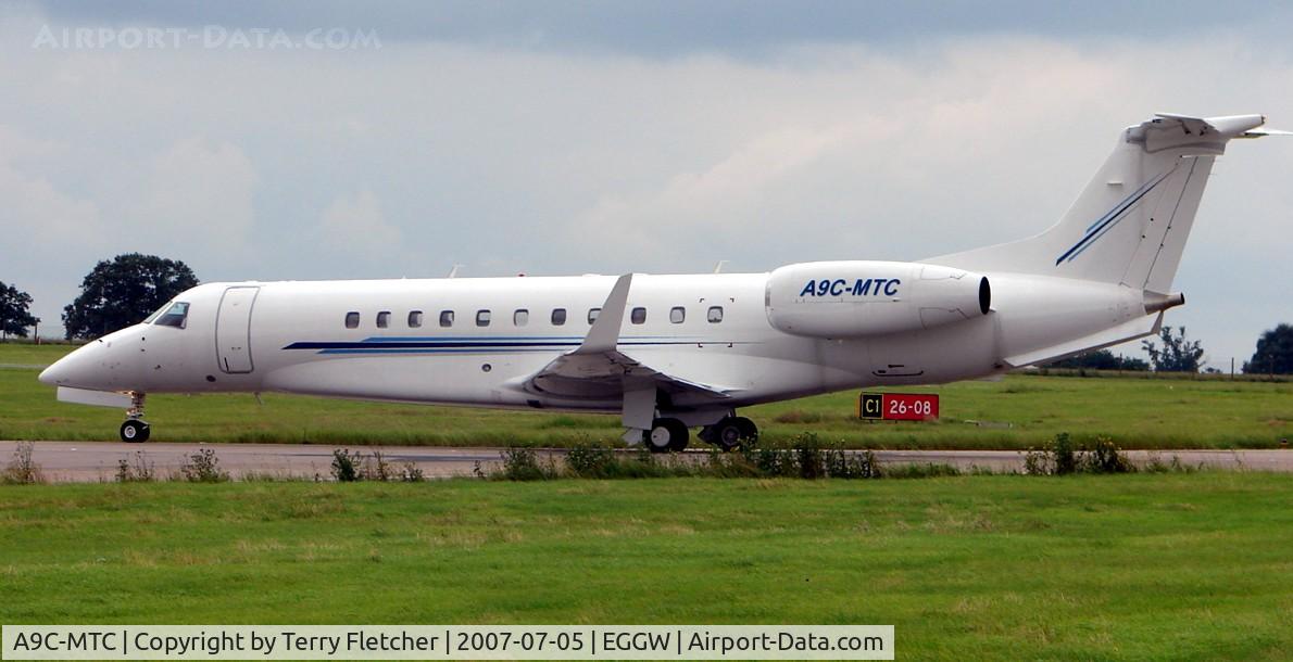 A9C-MTC, 2006 Embraer EMB-135BJ Legacy C/N 14500975, Embraer Legacy BJ