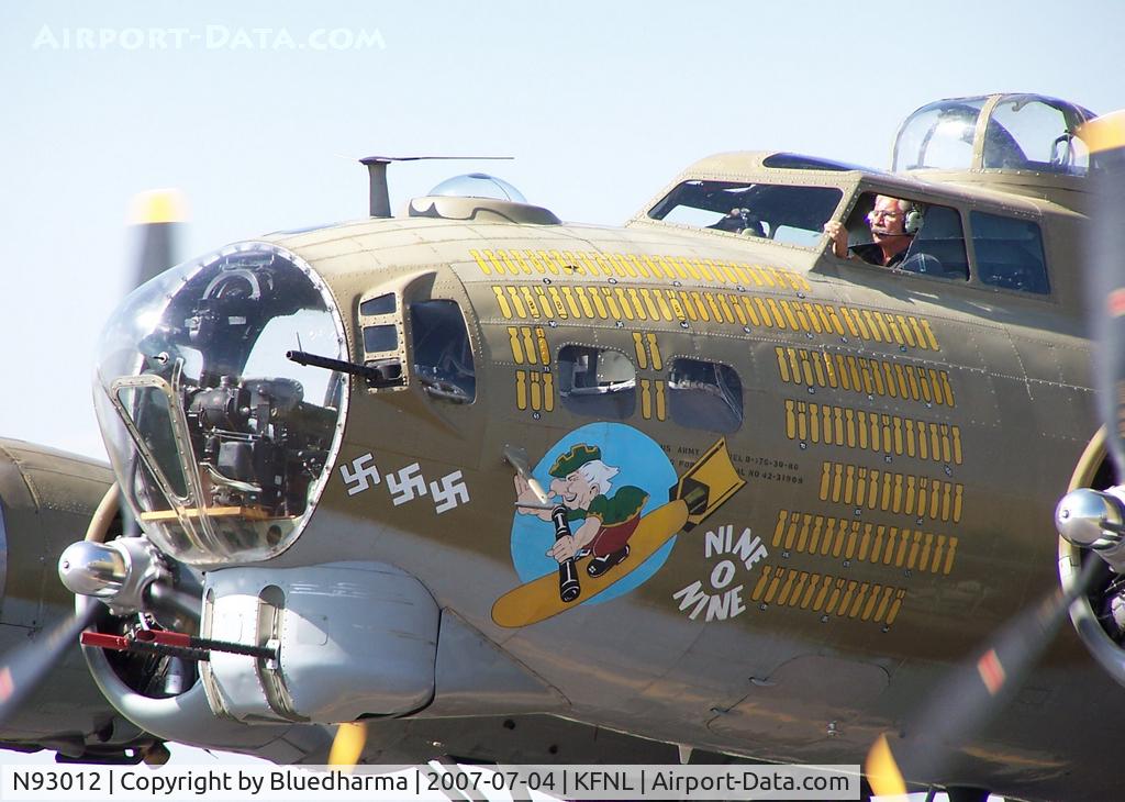 N93012, 1944 Boeing B-17G-30-BO Flying Fortress C/N 32264, Nose Art