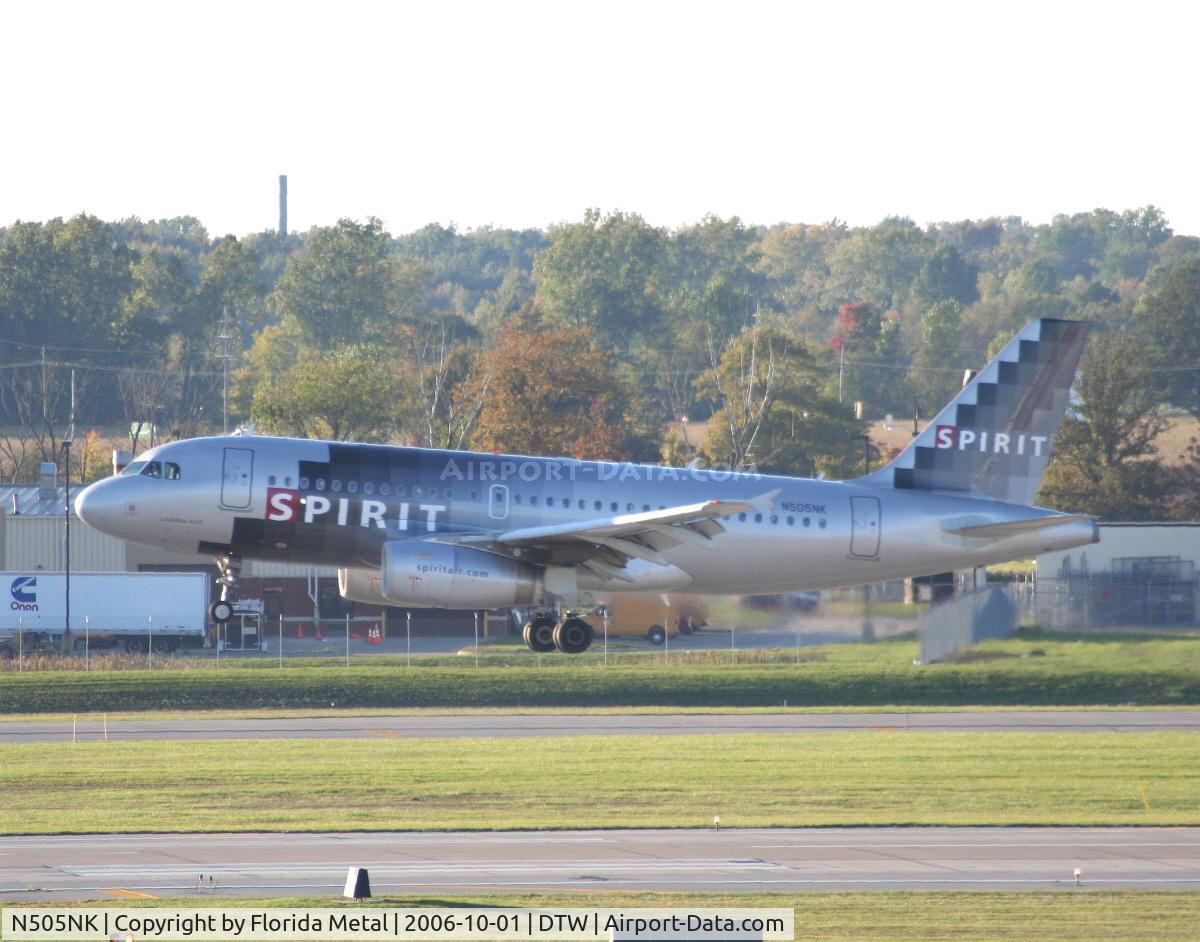 N505NK, 2005 Airbus A319-132 C/N 2485, Spirit