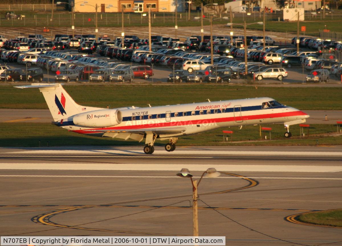 N707EB, 1999 Embraer ERJ-135LR (EMB-135LR) C/N 145195, Eagle