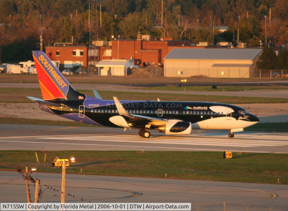 N715SW, 1998 Boeing 737-7H4 C/N 27849, Southwest
