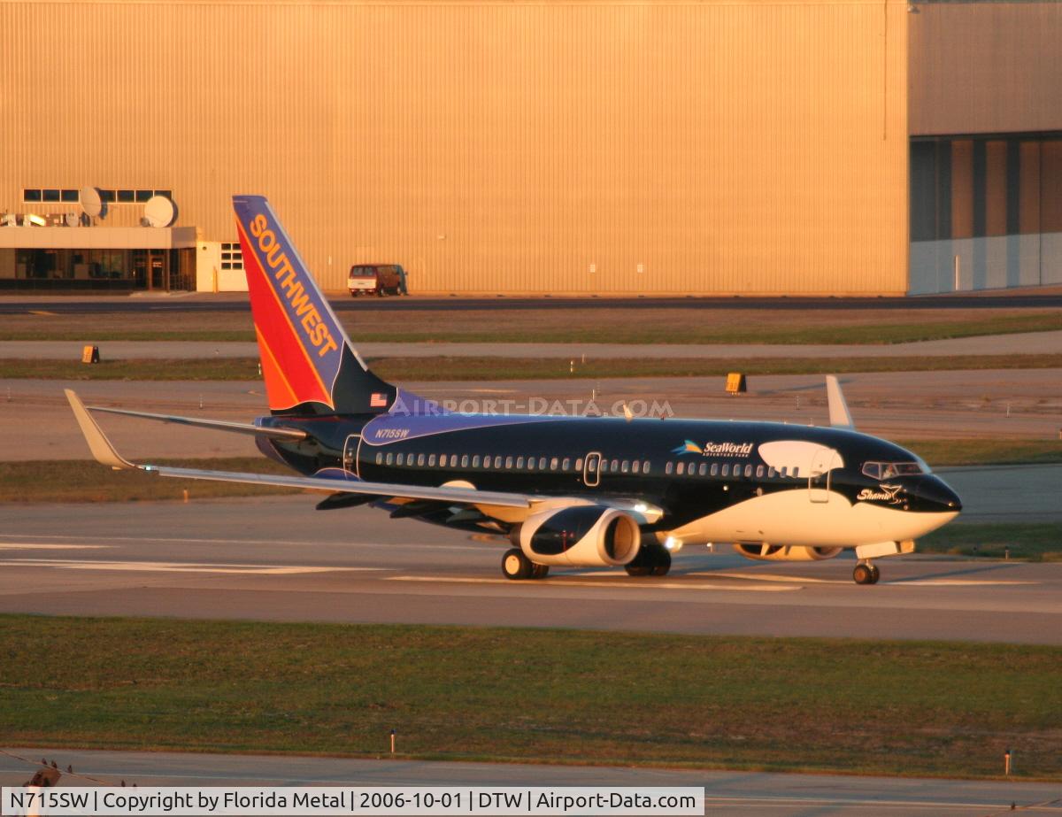 N715SW, 1998 Boeing 737-7H4 C/N 27849, Southwest